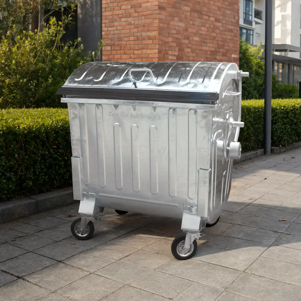 Container 1100L metal - imagine 2