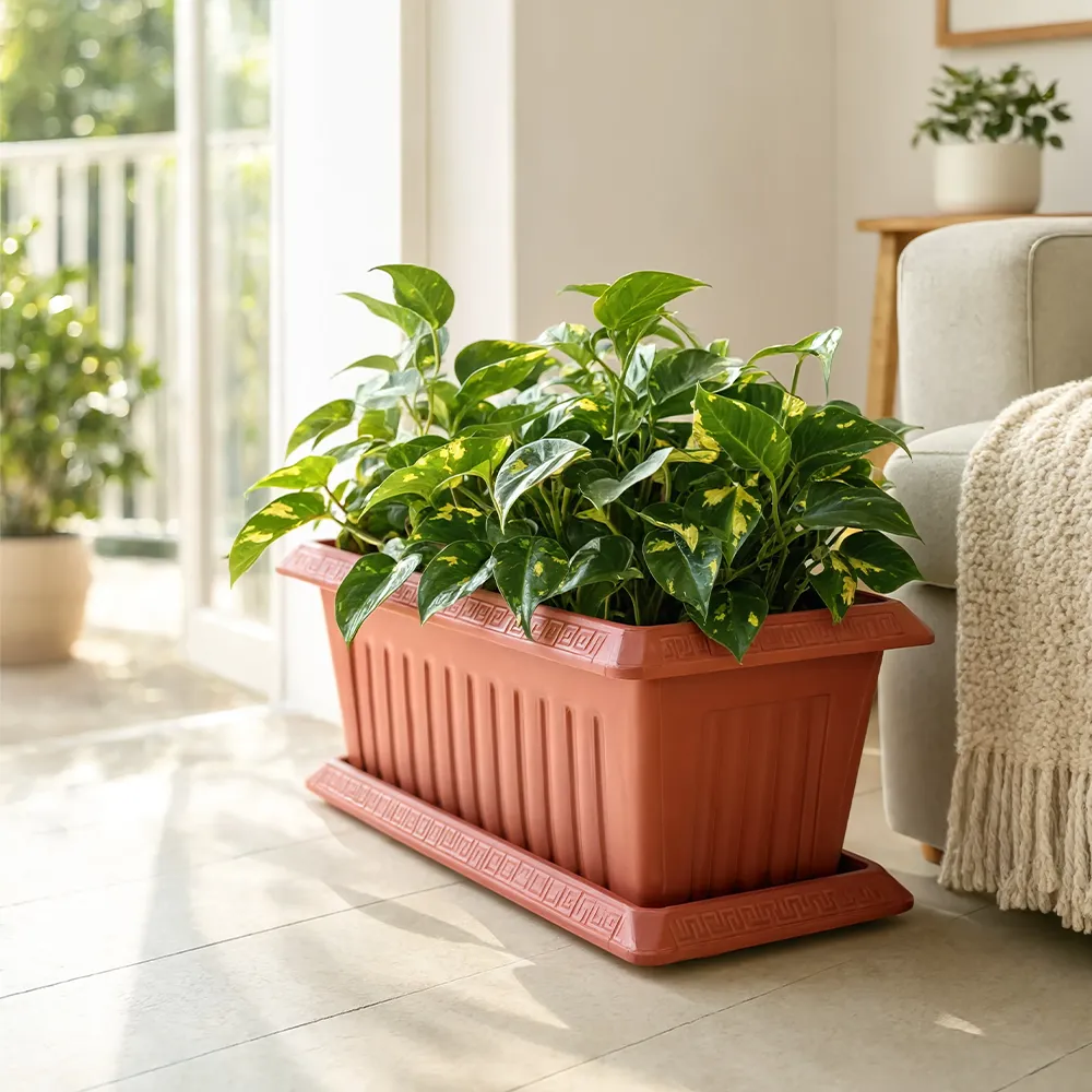 Jardiniera Bungaloo L50 CU SUPORT - imagine 2
