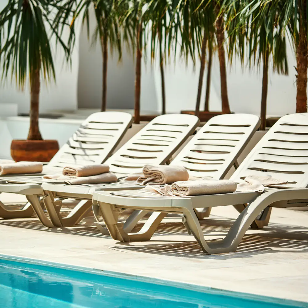 Şezlong pentru plajă Aqua - imagine 8
