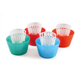 Round cutlery holder